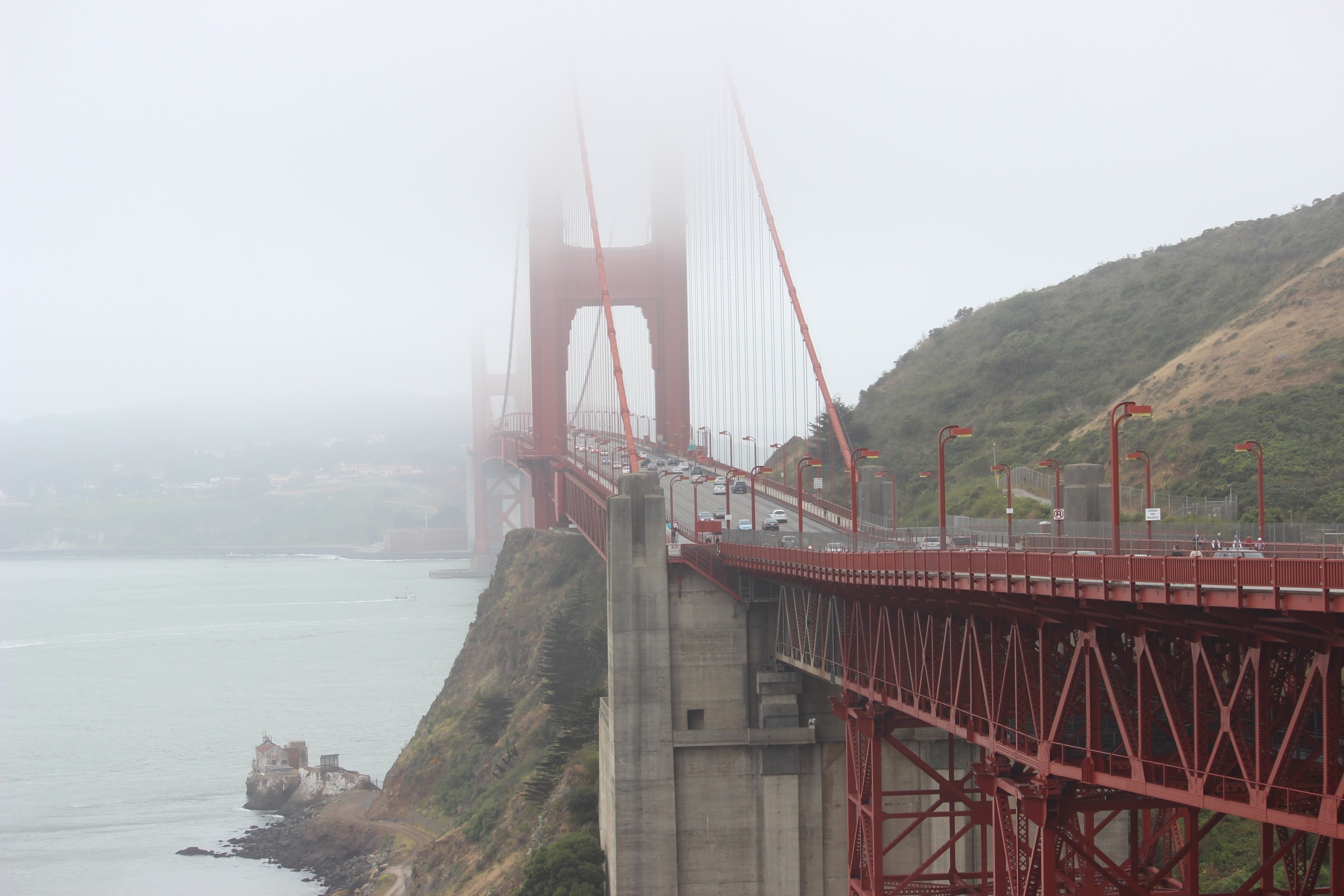 Golden Gate Bridge in San Francisco, California