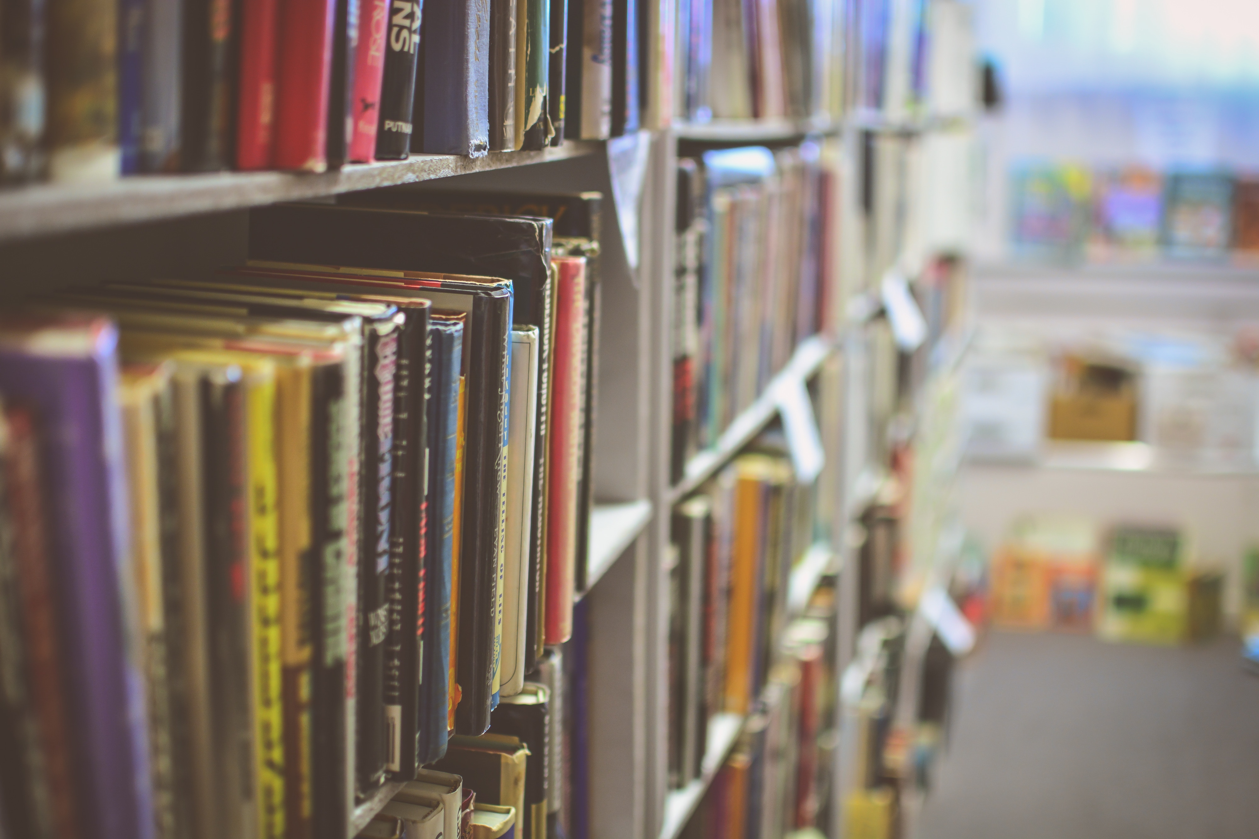 Image of a book shelf