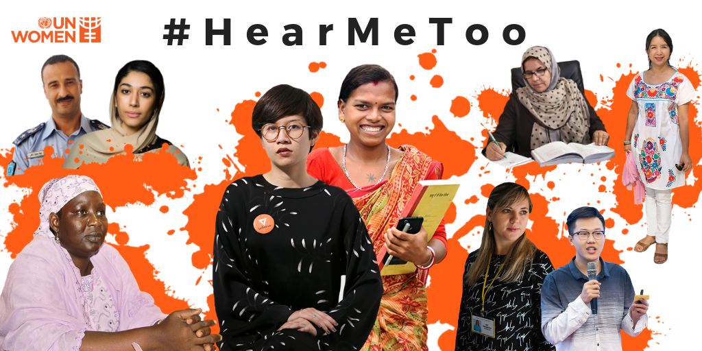 Women From Across the World #HearMeToo