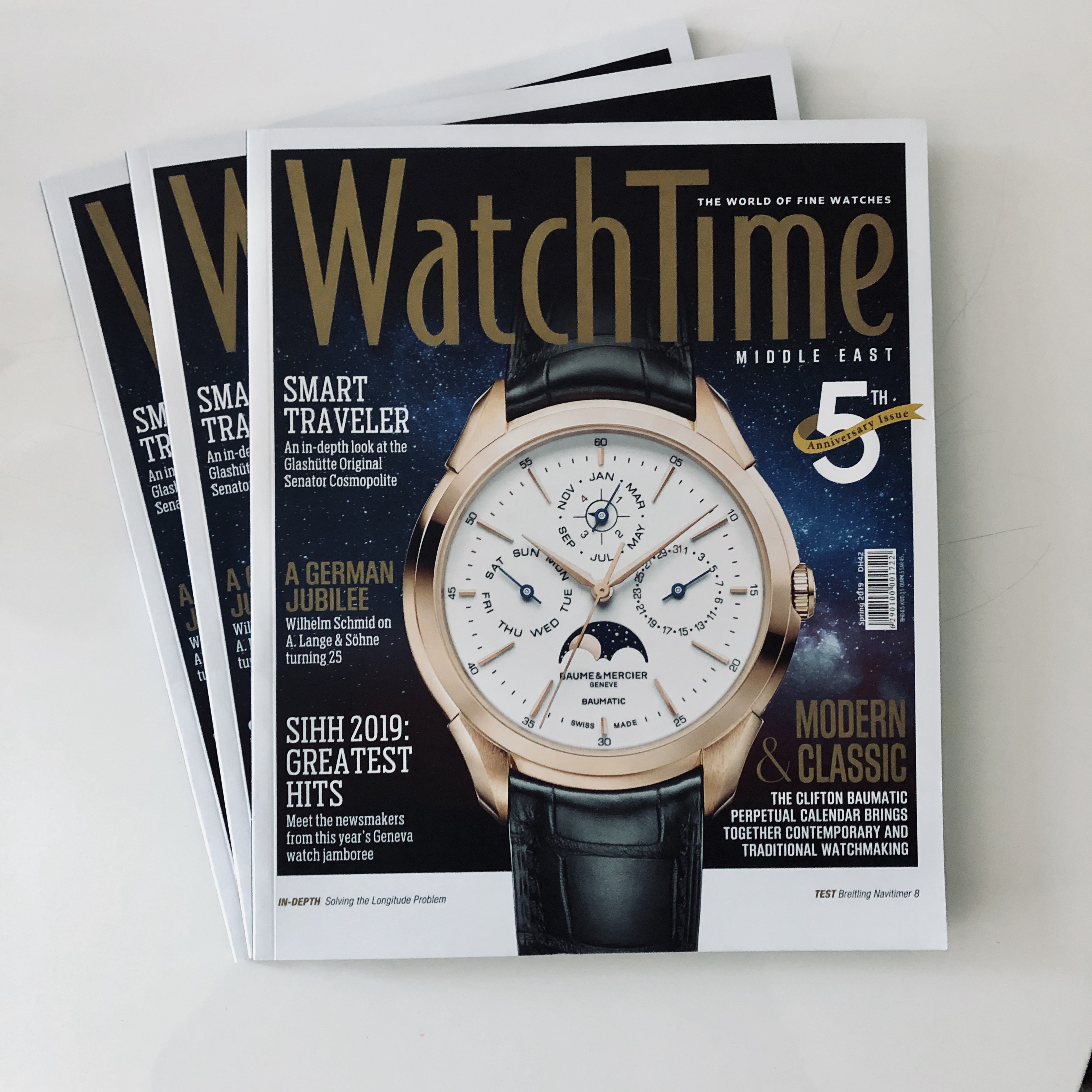 Middle East edition of Watch Time magazine