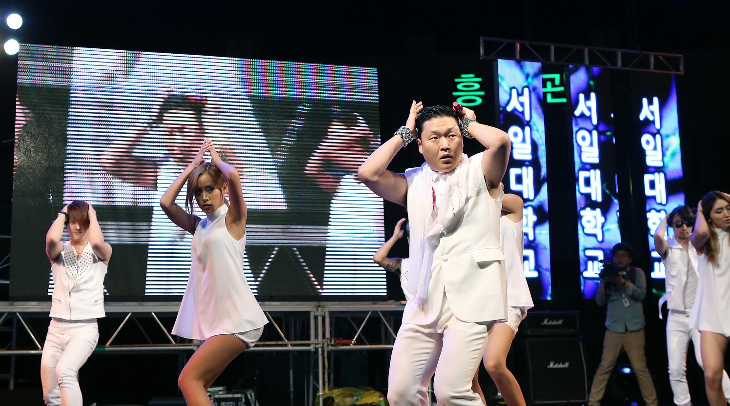 Korean pop star Psy, an example of how foreign-language songs are a making waves globally