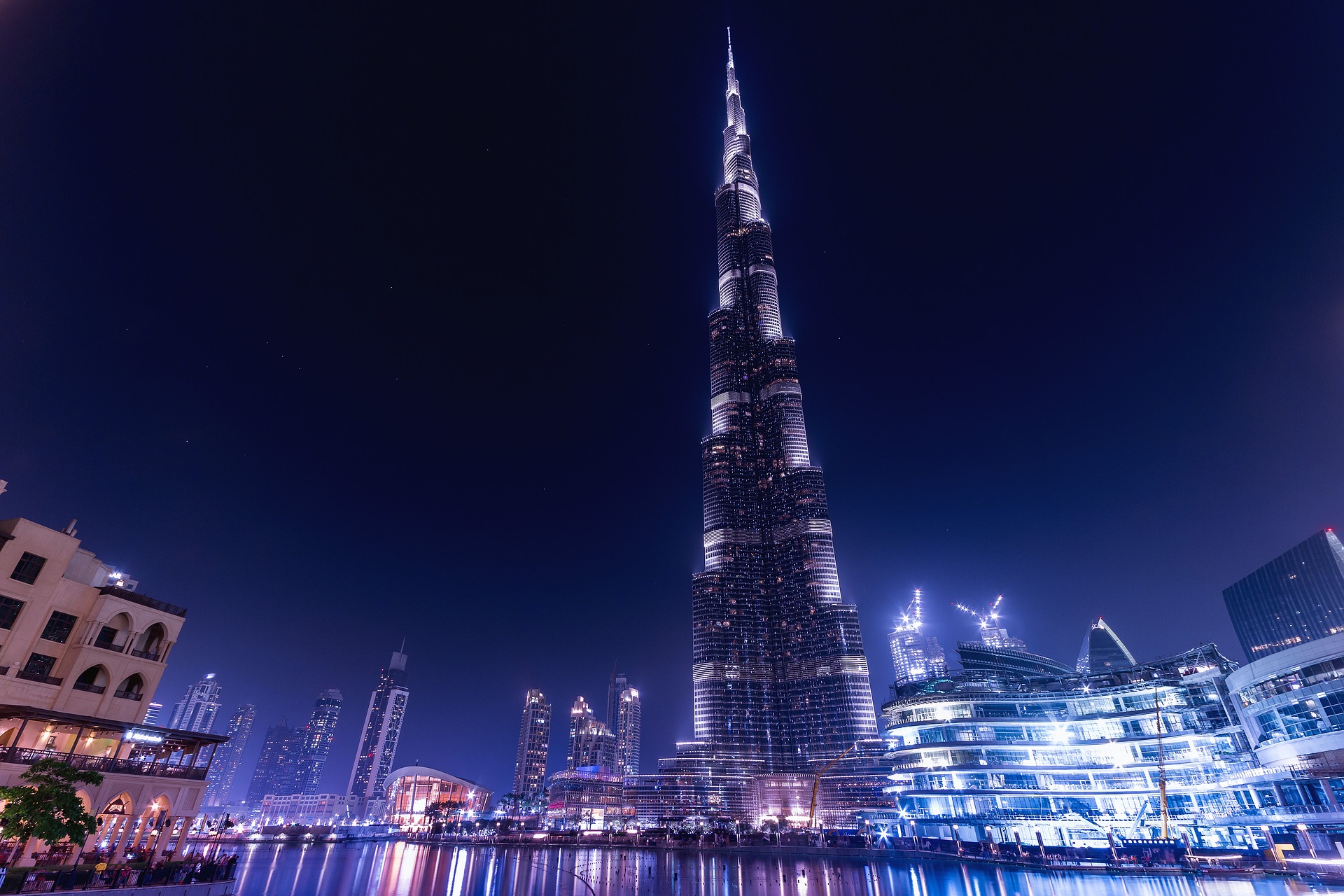 The Burj Khalifa, Dubai.
