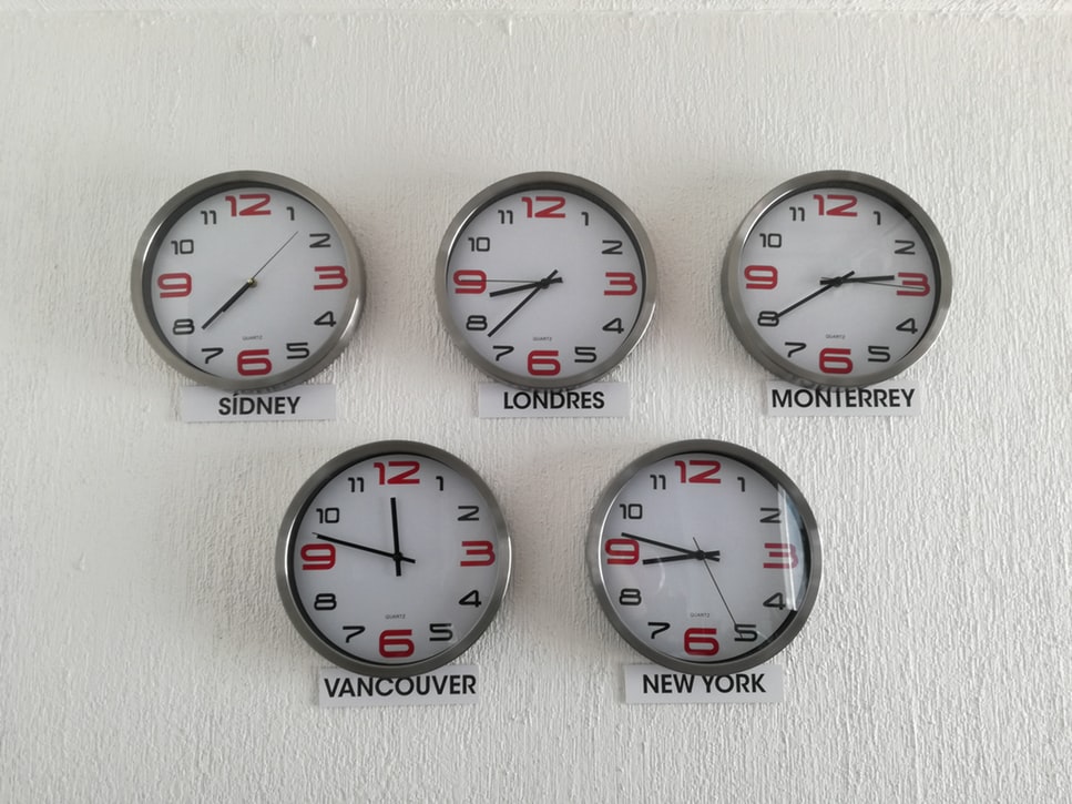 International clocks